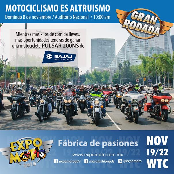 Gran Rodada de Expo Moto 2015.